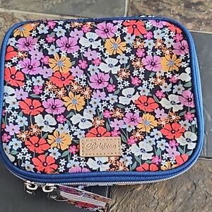 Brighton Painted Poppies Jewelry Case New
